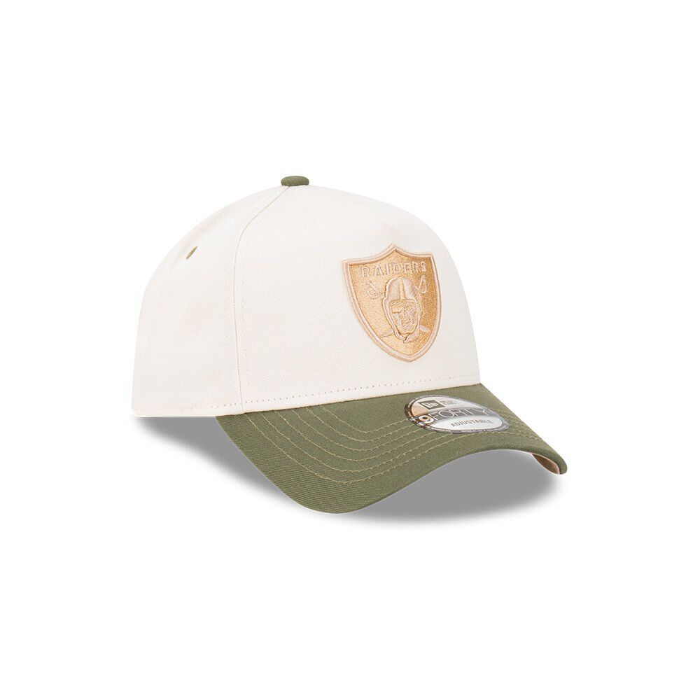 Gorra 9forty Las Vegas Raiders Winecork Olive Beige image number 2.0